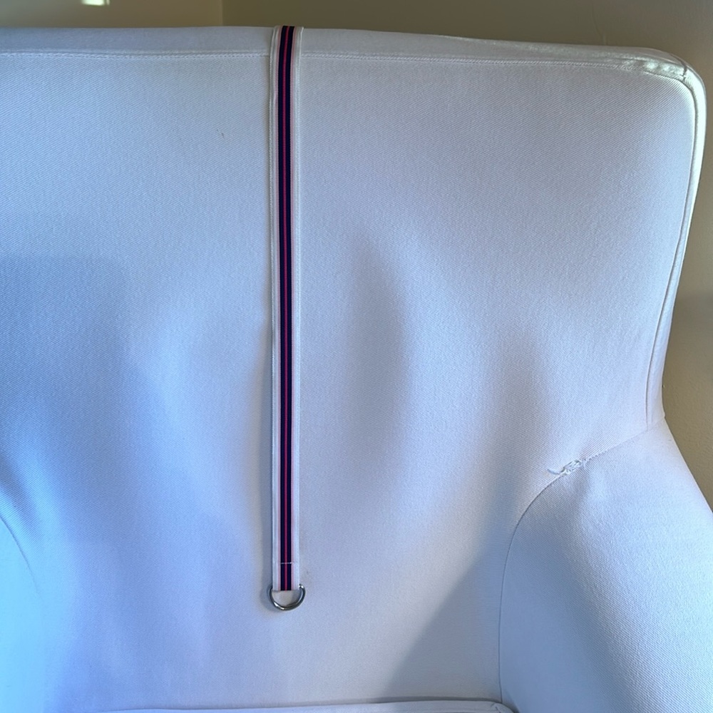 🌟J Crew Striped Grosgrain ribbon loop belt